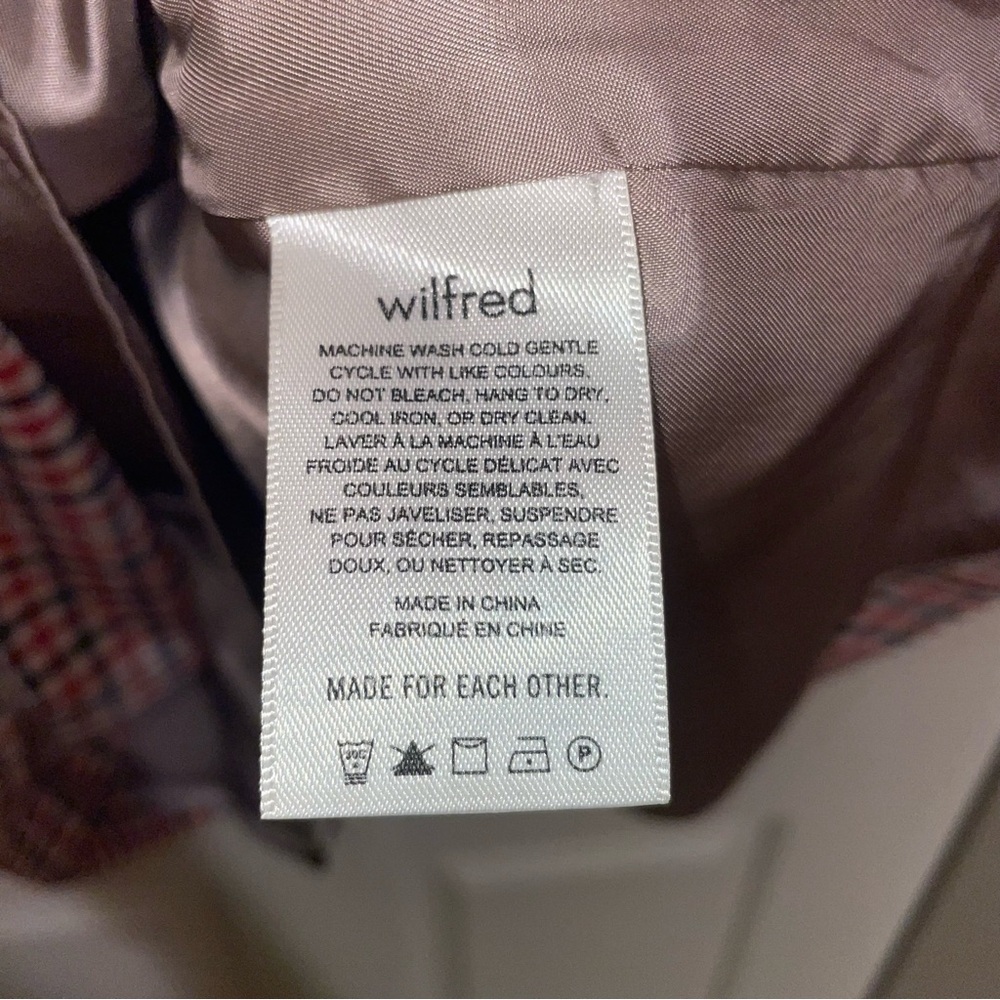 Wilfred Plaid Dress - Picture 6 of 7
